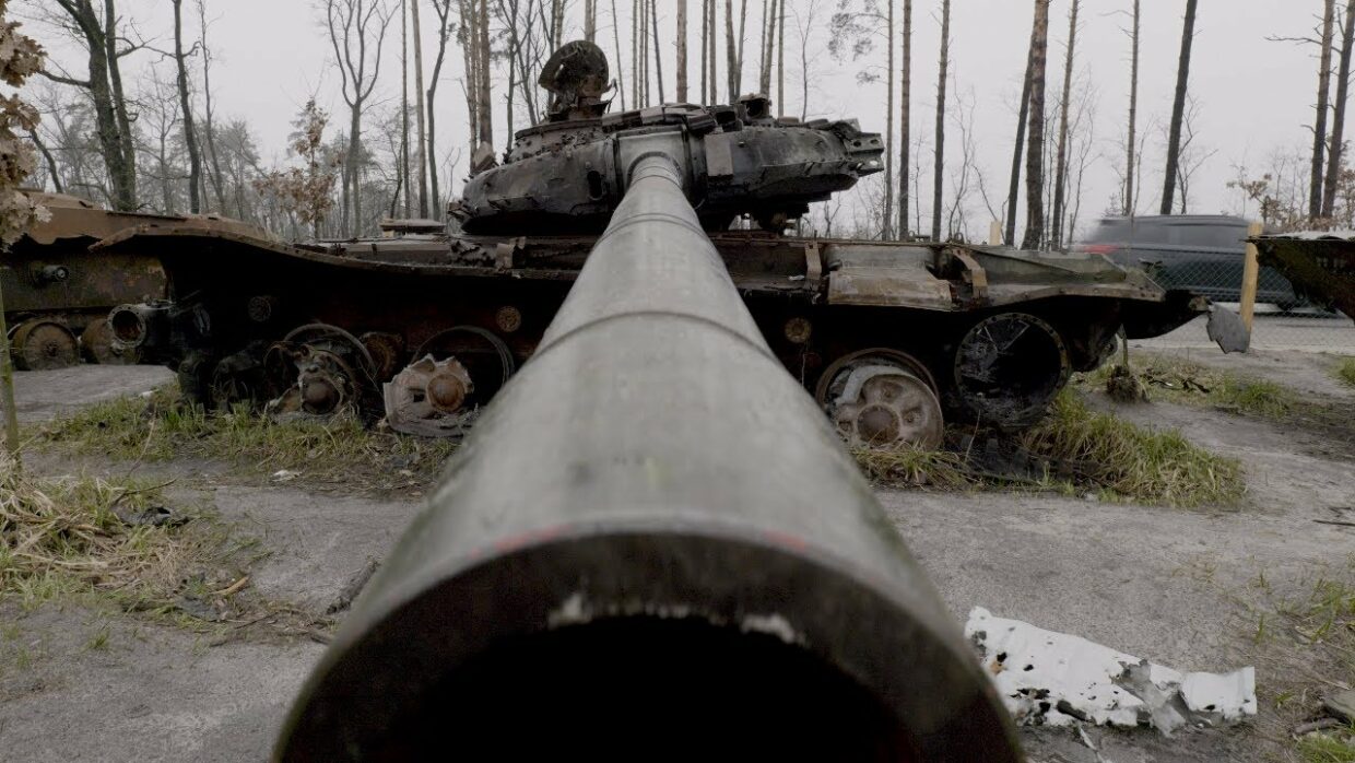 Screenshots aus "DER LANGE FEBRUAR - Leben unter russischer Besatzung